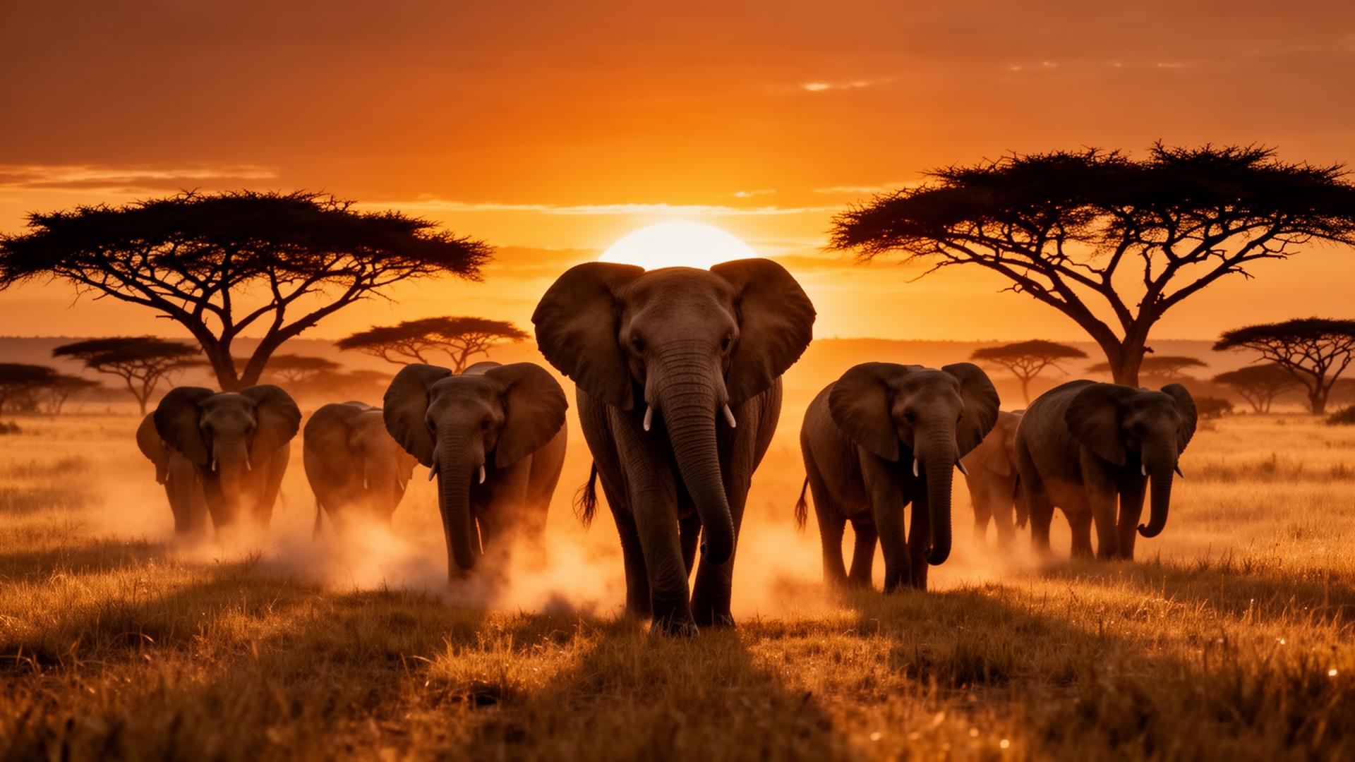 Amboseli Elephant Trails